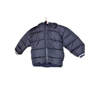 GAP Navy Puffer Jacket with Hood